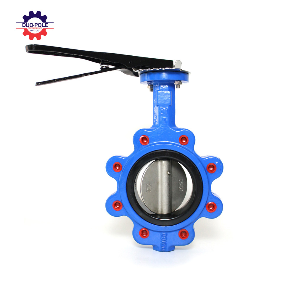 Lug butterfly valve