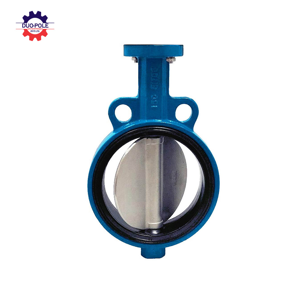 Wafer butterfly valve